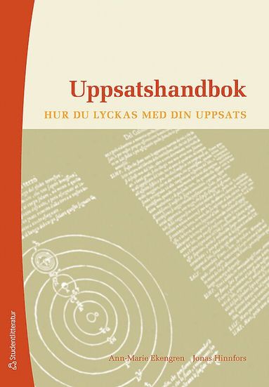 bokomslag Uppsatshandbok : hur du lyckas med din uppsats