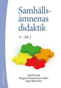 bokomslag Samhällsämnenas didaktik - F - åk 3