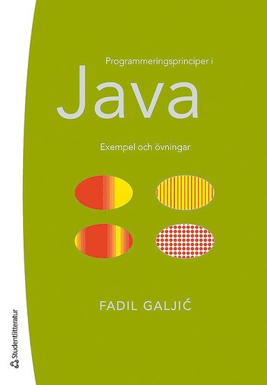 bokomslag Programmeringsprinciper i Java - Exempel och övningar