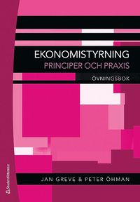 bokomslag Ekonomistyrning : övningsbok