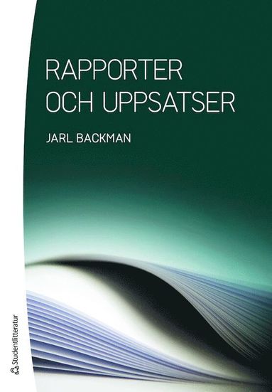 bokomslag Rapporter och uppsatser