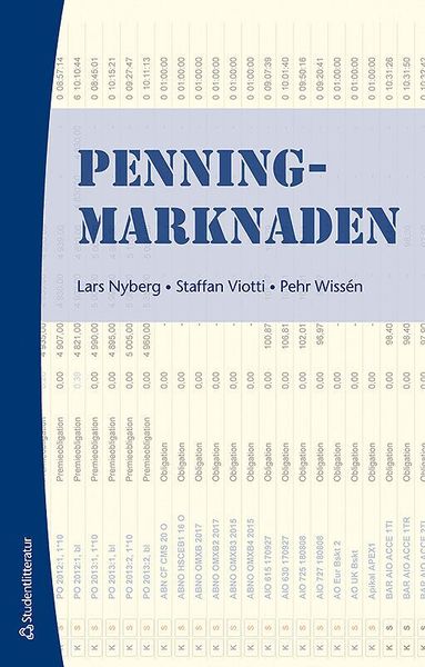 Lars Nyberg, Staffan Viotti, Pehr Wissén - Penningmarknaden, Häftad