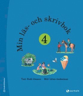 Bodil Jönsson - Min läs- och skrivbok 4, Häftad
