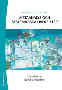 bokomslag Introduktion till metaanalys och systematiska översikter