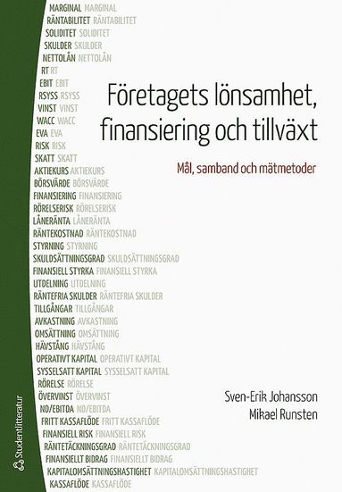 bokomslag Företagets lönsamhet, finansiering och tillväxt : mål, samband och mätmetoder