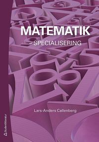 bokomslag Matematik : specialisering