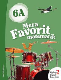 bokomslag Mera Favorit matematik 6A Elevpaket - Digitalt + Tryckt