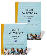 bokomslag Säker på svenska Paket textbok & övningsbok - Digitalt + Tryckt - Sfi C
