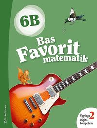 bokomslag Bas Favorit matematik 6B Elevpaket - Digitalt + Tryckt