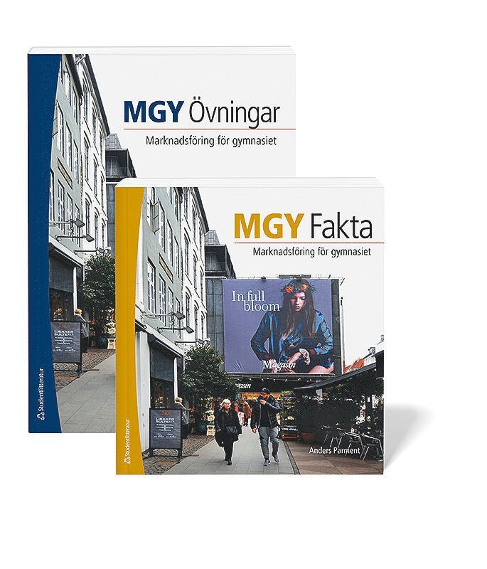 MGY Paket Fakta och Övningar - Digitalt + Tryckt - Marknadsföring för gymnasiet 1