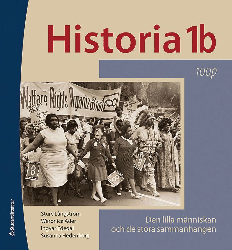 Historia 1b 100p - Elevpaket - Digitalt + Tryckt - Den lilla människan och de stora sammanhangen 100p 1