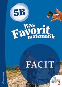 bokomslag Bas Favorit matematik 5B Facit till uppl. 2, 5-pack