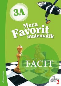 bokomslag Mera Favorit matematik 3A Facit till uppl.2, 5-pack