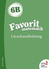 bokomslag Favorit matematik 6B Lärarpaket - Digitalt + Tryckt