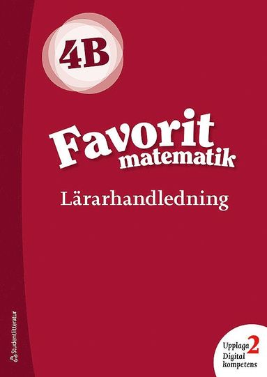 Favorit Matematik 4B Lärarpaket - Digitalt + Tryckt – Katariina ...