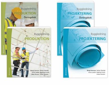 bokomslag Byggledning : projektering och produktion med övningar (paket)