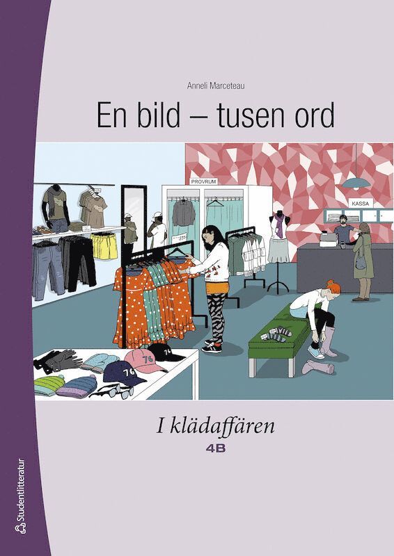 En bild - tusen ord I klädaffären 4B Elevpaket - Digitalt + Tryckt