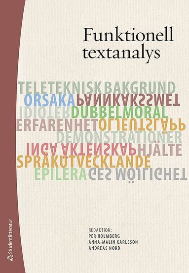 bokomslag Funktionell textanalys