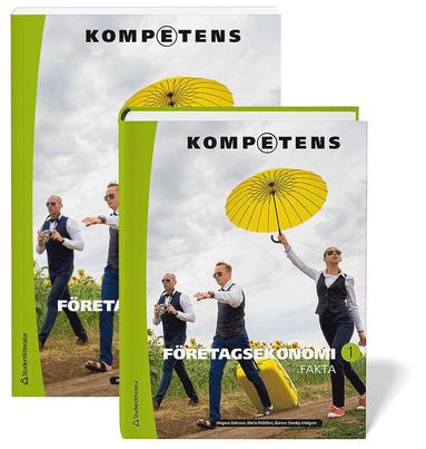 bokomslag Kompetens Företagsekonomi 1 Paket fakta- och övningsbok - Digitalt + Tryckt