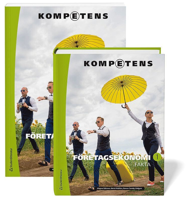 Kompetens Företagsekonomi 1 Paket fakta- och övningsbok - Digitalt + Tryckt 1