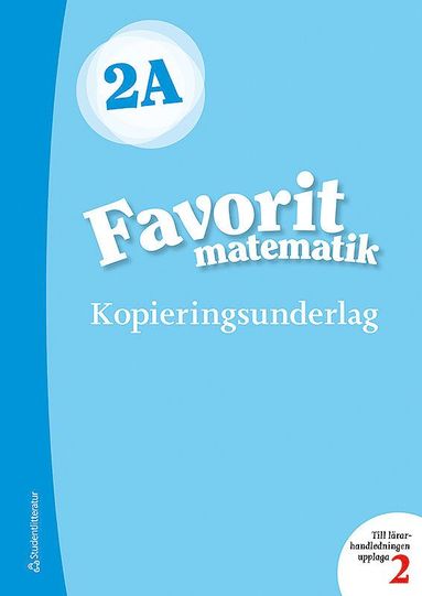 bokomslag Favorit matematik 2A Kopieringsunderlag