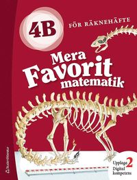 bokomslag Mera Favorit matematik 4B för räknehäfte Elevpaket - Digitalt + Tryckt