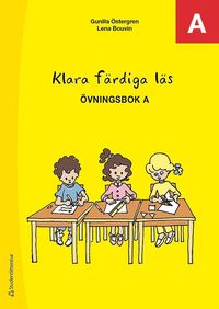 bokomslag Klara färdiga läs Övningsbok A