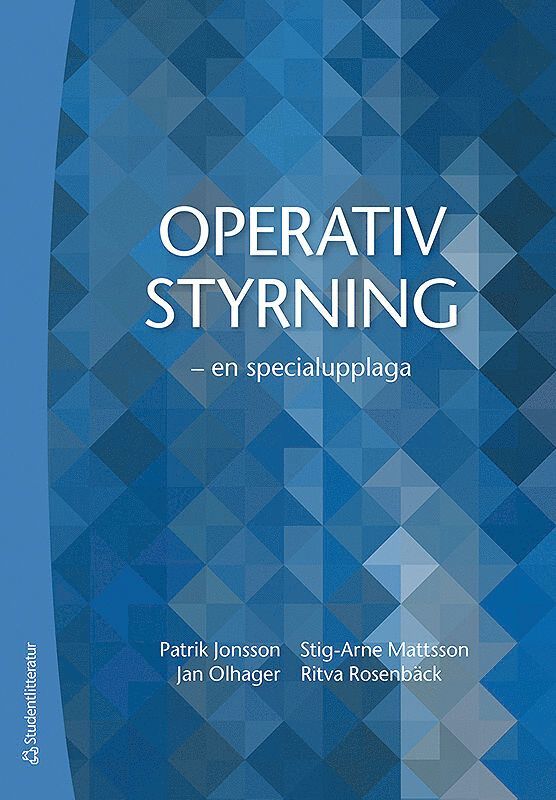 Operativ styrning - - en specialupplaga 1