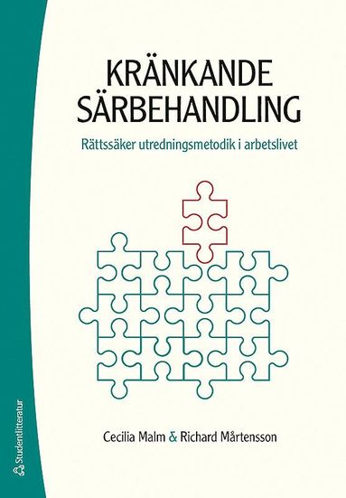 bokomslag Kränkande särbehandling - Rättssäker utredningsmetodik i arbetslivet