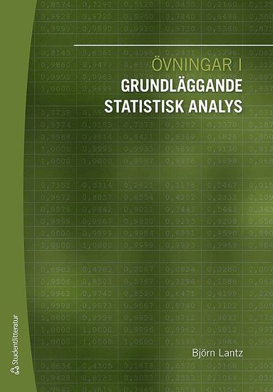 bokomslag Övningar i grundläggande statistisk analys