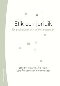 bokomslag Etik och juridik för psykologer och psykoterapeuter