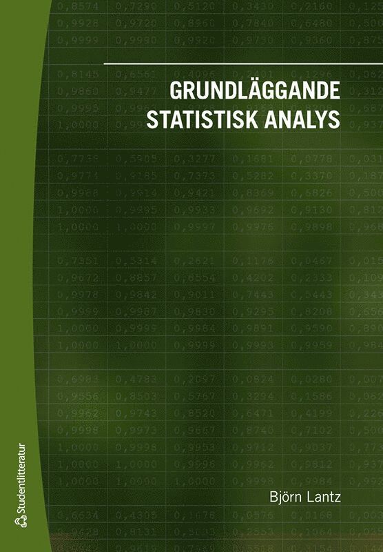Grundläggande statistisk analys 1