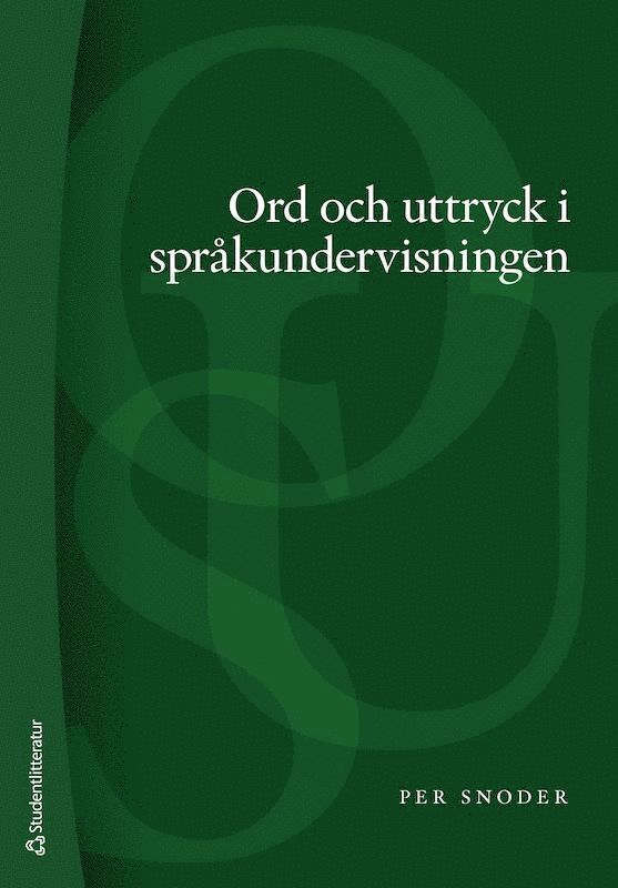 Ord och uttryck i språkundervisningen 1