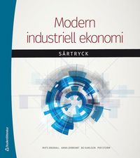 bokomslag Modern industriell ekonomi : särtryck
