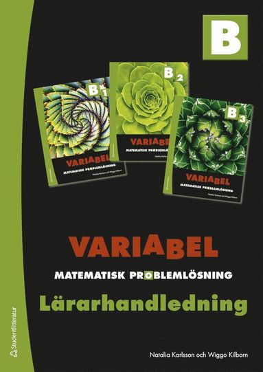 bokomslag Variabel B Lärarpaket - Digitalt + Tryckt - Matematisk problemlösning