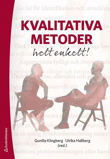 bokomslag Kvalitativa metoder helt enkelt!