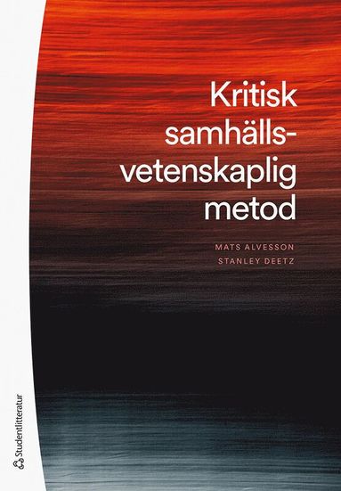 bokomslag Kritisk samhällsvetenskaplig metod