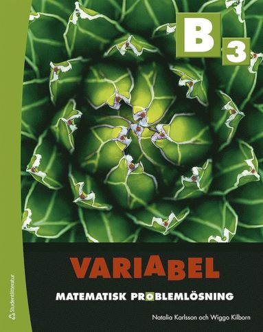bokomslag Variabel B3 - Digitalt + Tryckt - Matematisk problemlösning