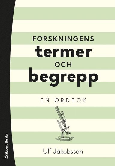 bokomslag Forskningens termer och begrepp : en ordbok