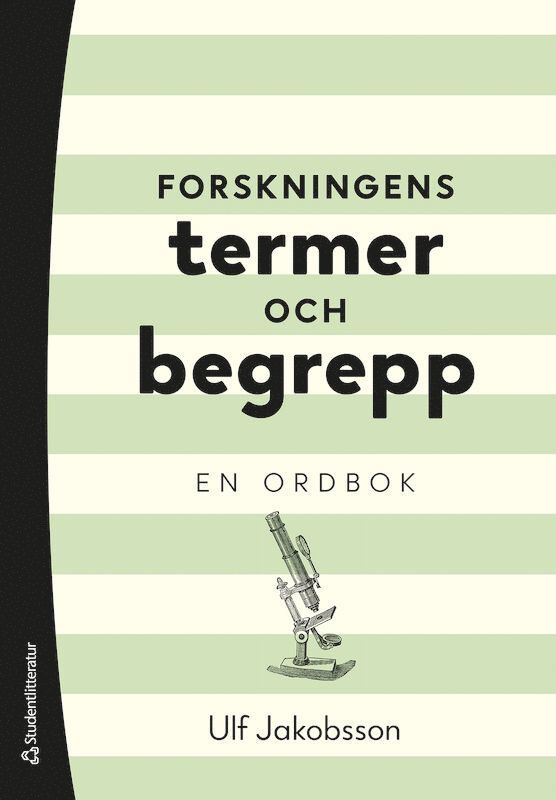 Forskningens termer och begrepp : en ordbok 1