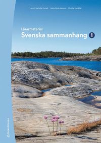 bokomslag Svenska sammanhang 1 Lärarhandledning - Digitalt + Tryckt