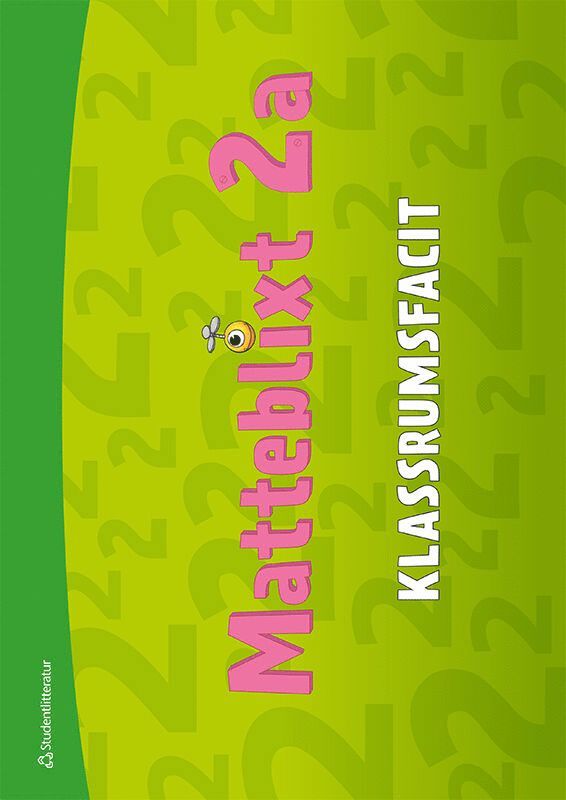 Matteblixt 2a Klassrumsfacit