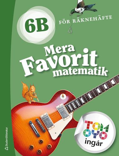 bokomslag Mera Favorit matematik 6B för räknehäfte Elevpaket - Tryckt + Digitalt 36 mån