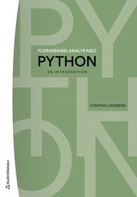 bokomslag Flervariabelanalys med Python : en introduktion