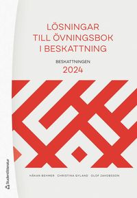 bokomslag Lösningar till övningsbok i beskattning : beskattningen 2024