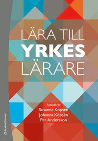 bokomslag Lära till yrkeslärare