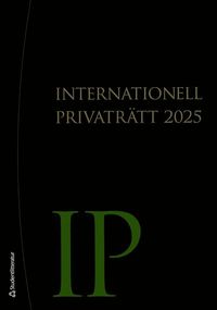 bokomslag Internationell privaträtt 2025