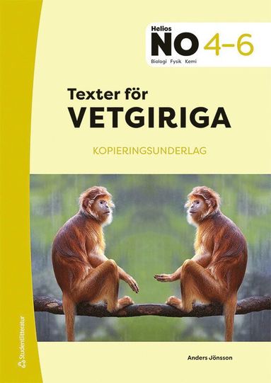 bokomslag Texter för vetgiriga i NO 4-6 Kopieringsunderlag