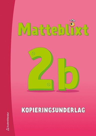 bokomslag Matteblixt 2b Kopieringsunderlag