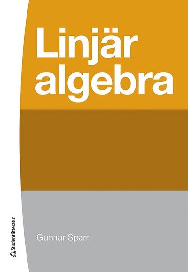 Gunnar Sparr - Linjär algebra, Kartonnage